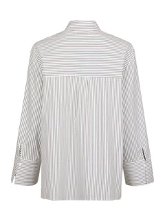 Dita Stripe Shirt - Brown
