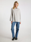 Dita Stripe Shirt - Brown