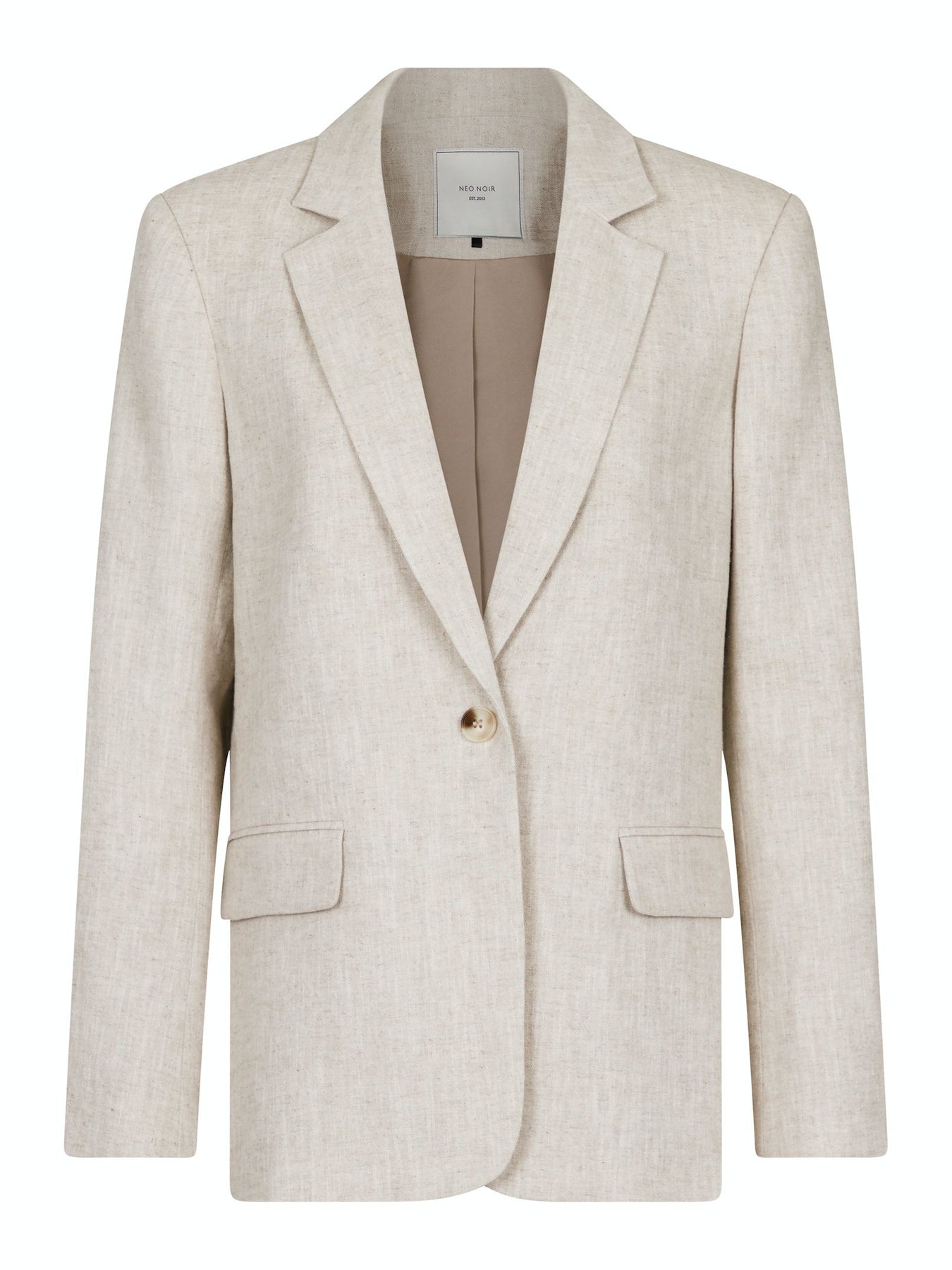 Jarmon Ramie Blazer - Natural