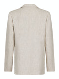 Jarmon Ramie Blazer - Natural