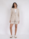 Jarmon Ramie Blazer - Natural