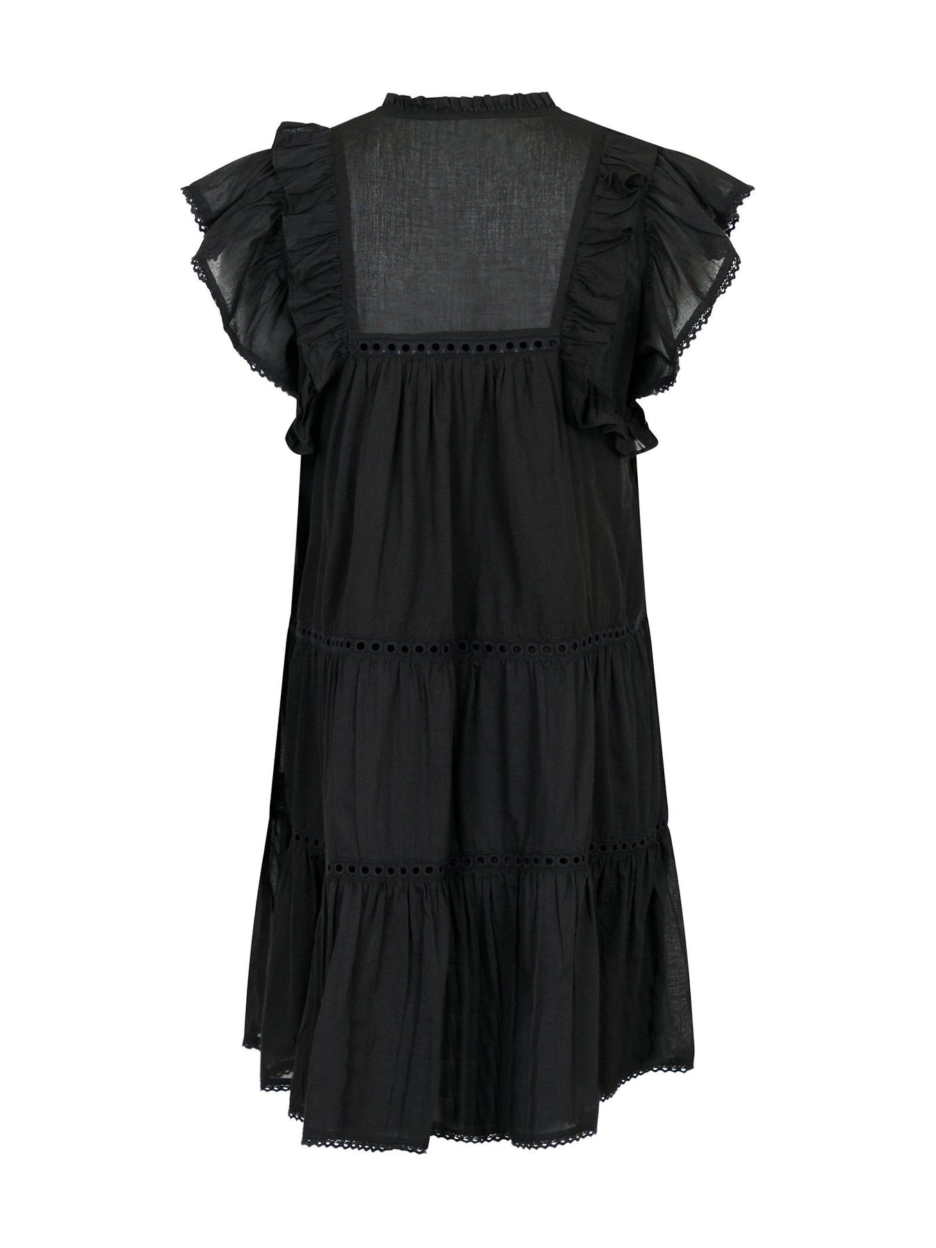 Jamma S Voile Dress - Black