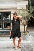 Jamma S Voile Dress - Black