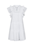 Jamma S Voile Dress - White