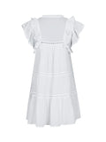 Jamma S Voile Dress - White