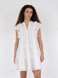 Jamma S Voile Dress - White