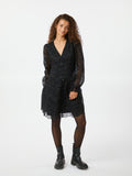 Cabana Embroidery Dress - Black
