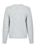 Nuna Knit Cardigan - Light Grey Melange