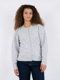 Nuna Knit Cardigan - Light Grey Melange