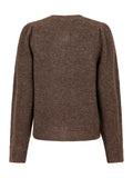 Nuna Knit Cardigan - Brown Melange