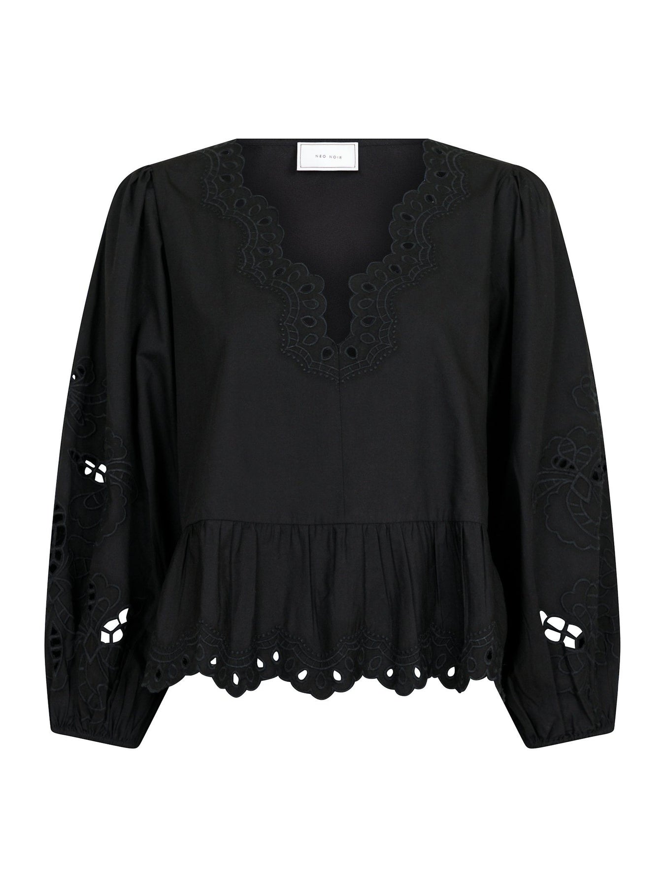 Maja C Poplin Blouse - Black