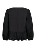 Maja C Poplin Blouse - Black