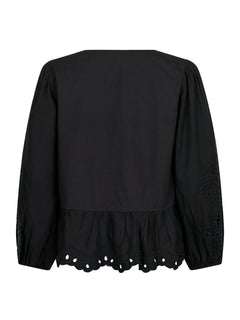 Maja C Poplin Blouse - Black