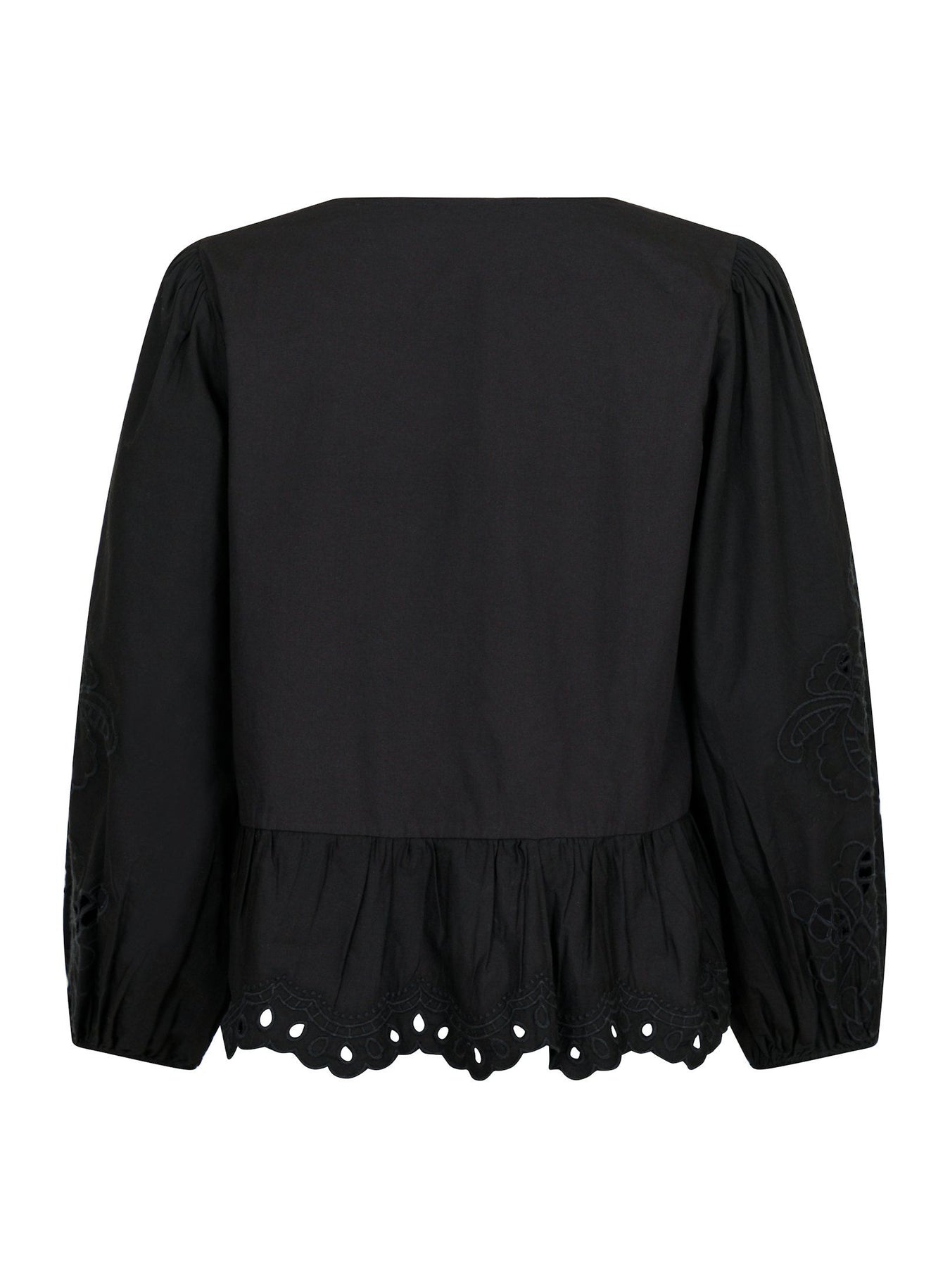 Maja C Poplin Blouse - Black