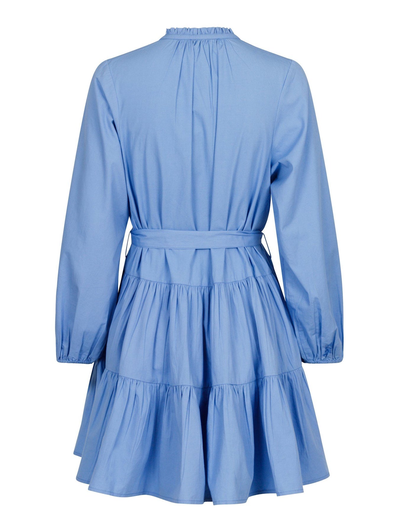 Debbie C Poplin Dress - Light Blue