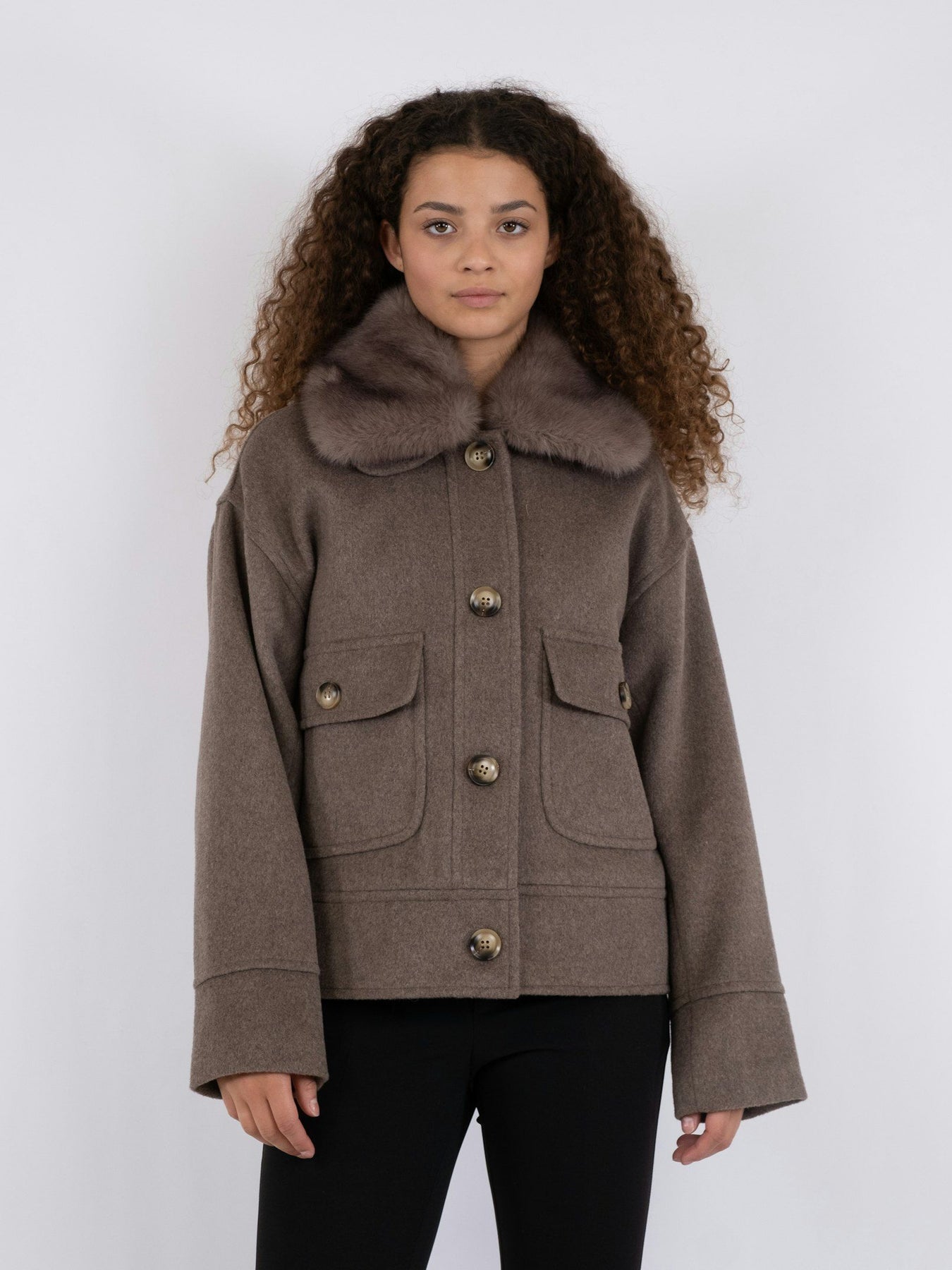 Pitti Wool Jacket - Iron