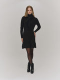 Ella & il Oline Merino Dress - Dark Grey Melange