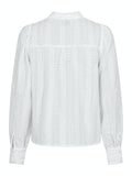 Massima Embroidery Blouse - White