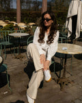 Massima Embroidery Blouse - White