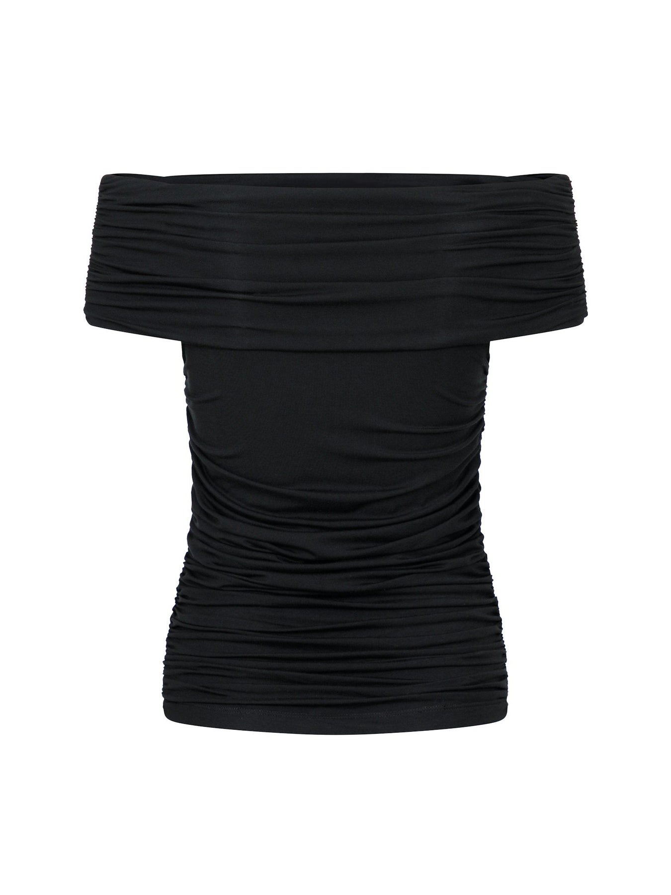 Fiola Jersey Top - Black