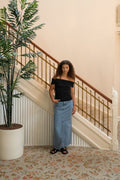 Fiola Jersey Top - Black