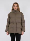 Mayra C Pufferjacka - Dark Taupe
