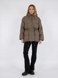 Mayra C Pufferjacka - Dark Taupe
