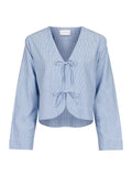 Dona Mini Stripe Blouse - Blue