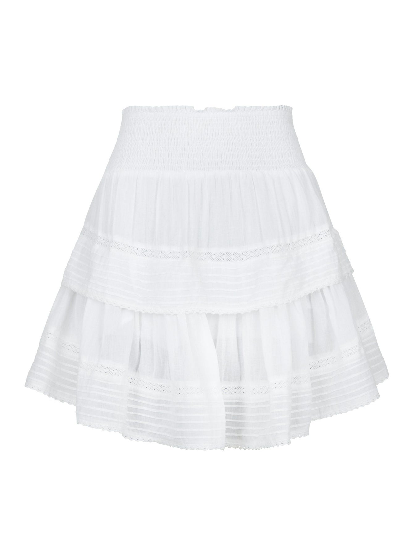 Kenia S Voile Skirt - White