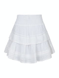 Kenia S Voile Skirt - White