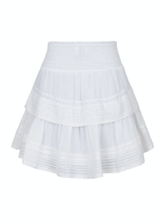 Kenia S Voile Skirt - White