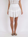 Kenia S Voile Skirt - White