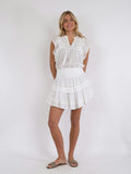 Kenia S Voile Skirt - White
