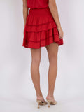 Kenia S Voile Skirt - Red