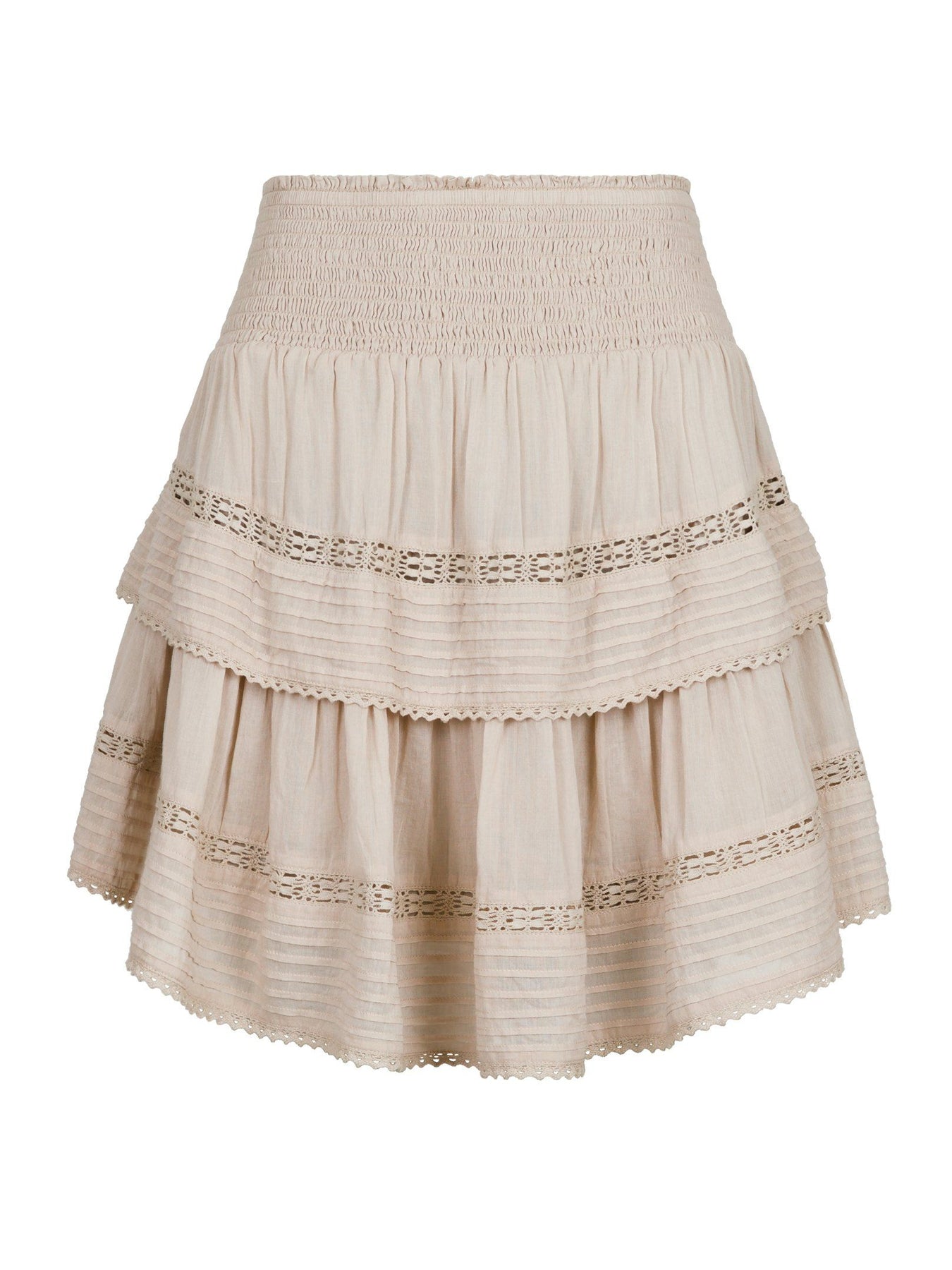 Kenia S Voile Skirt - Sand