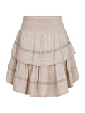 Kenia S Voile Skirt - Sand