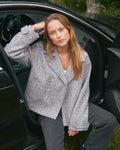 Sandra Soft Jacket - Grey Melange