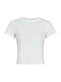 Lonnie Pointelle Top - White