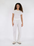 Lonnie Pointelle Top - White