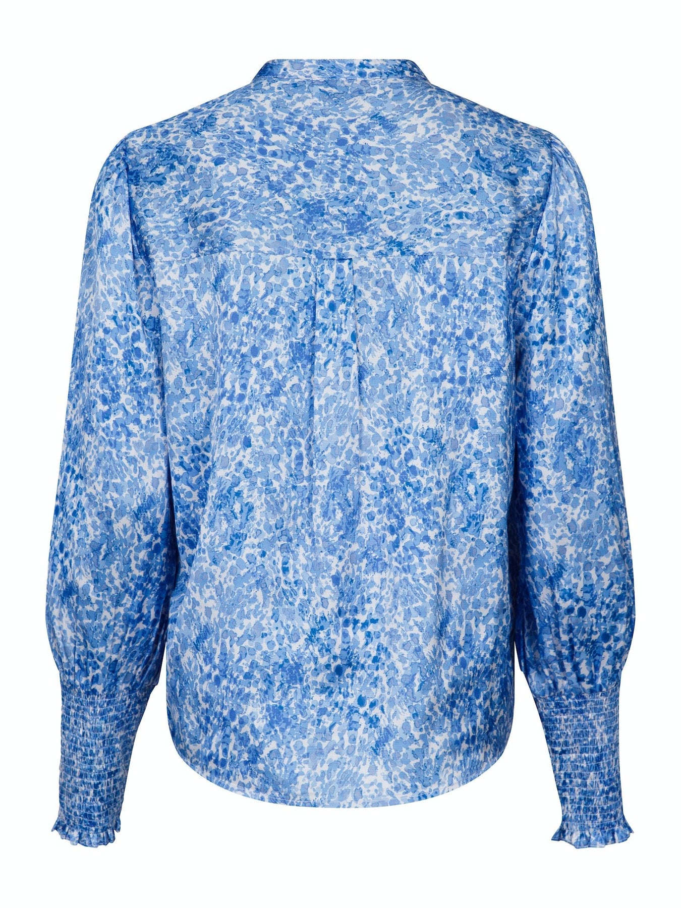 Landa Blooming Dot Blouse - Blue