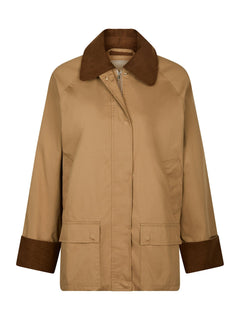 Anastacia Cord Jacket - Dark Tan