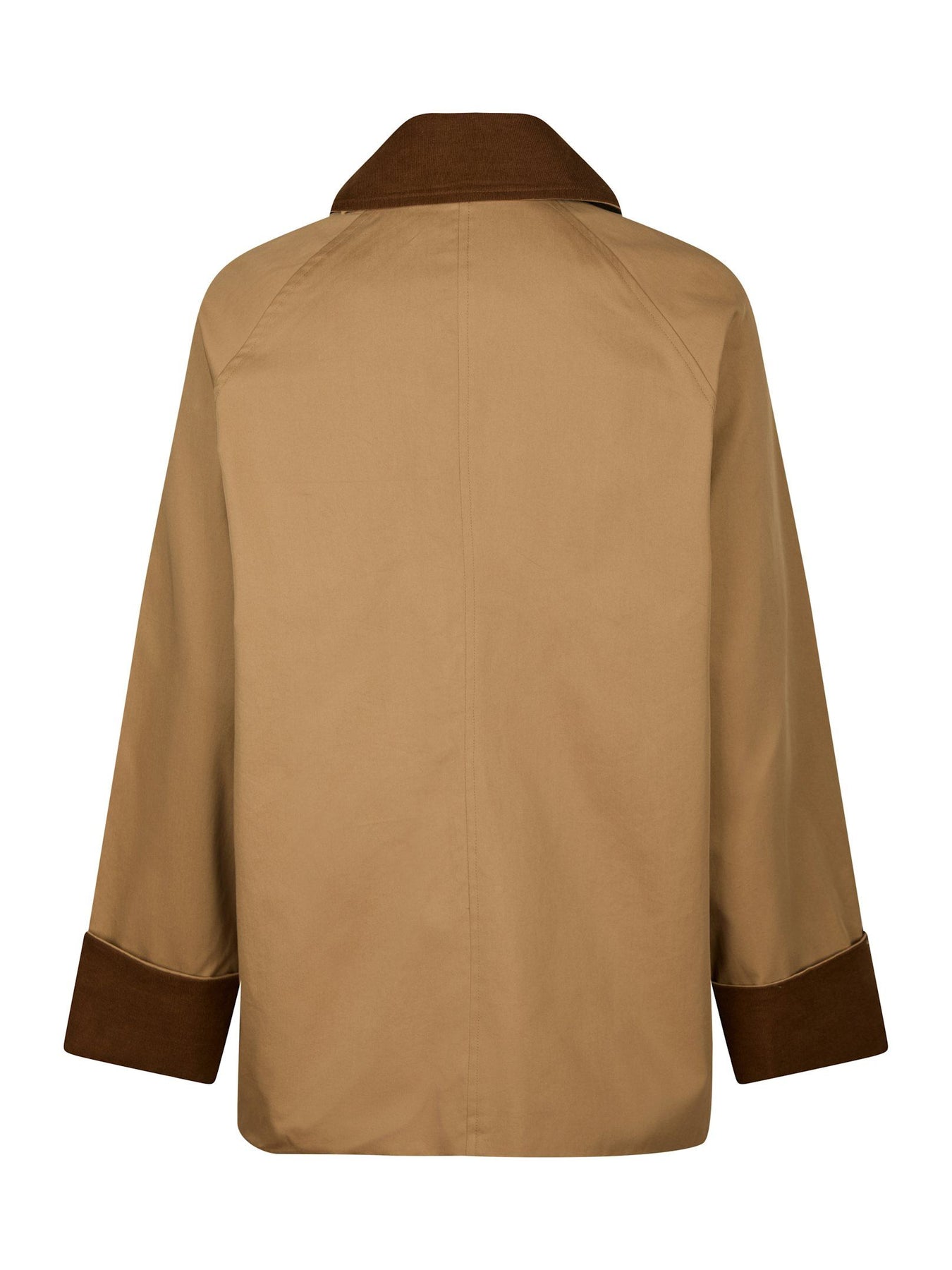 Anastacia Cord Jacket - Dark Tan