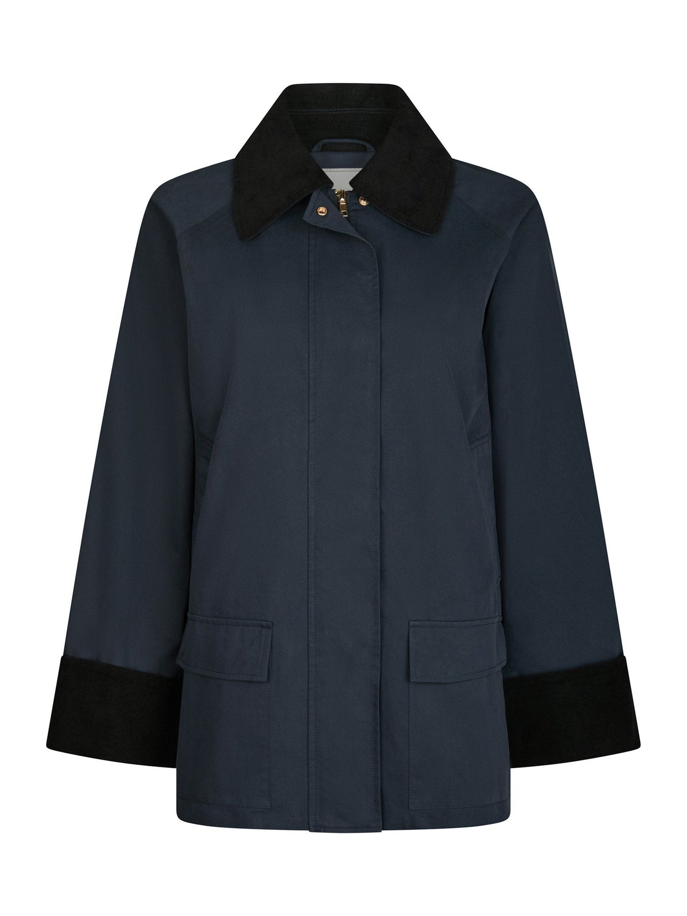 Anastacia Cord Jacket - Navy