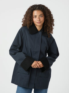 Anastacia Cord Jacket - Navy
