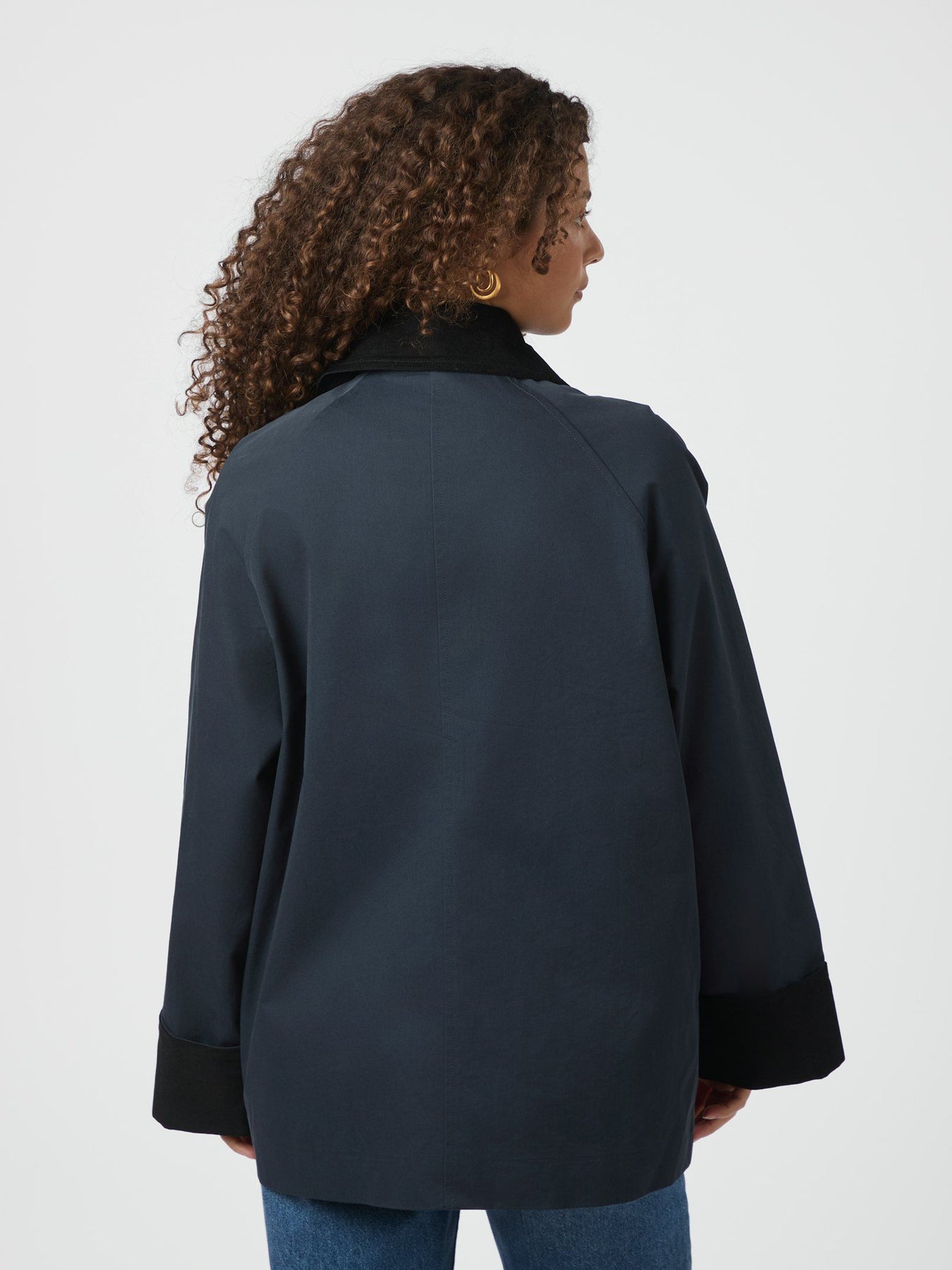 Anastacia Cord Jacket - Navy