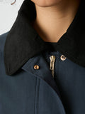 Anastacia Cord Jacket - Navy