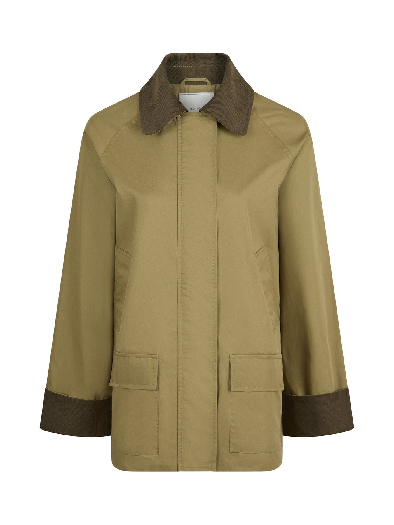 Anastacia Cord Jacket - Khaki