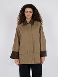 Anastacia Cord Jacket - Khaki