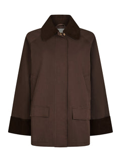 Anastacia Cord Jacket - Brown