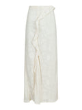 Vinza Burnout Skirt - Off White